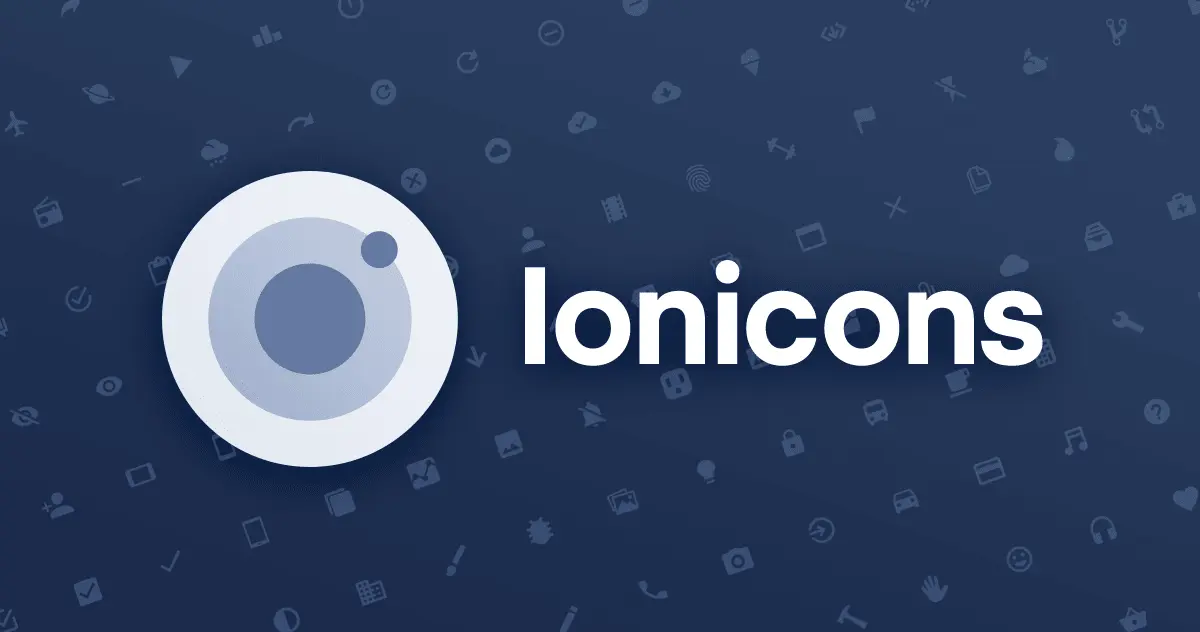 Ionicons for Cross-Platform Development
